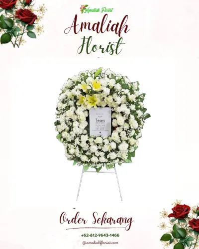 Krans Bunga Duka Cita di Babatan
